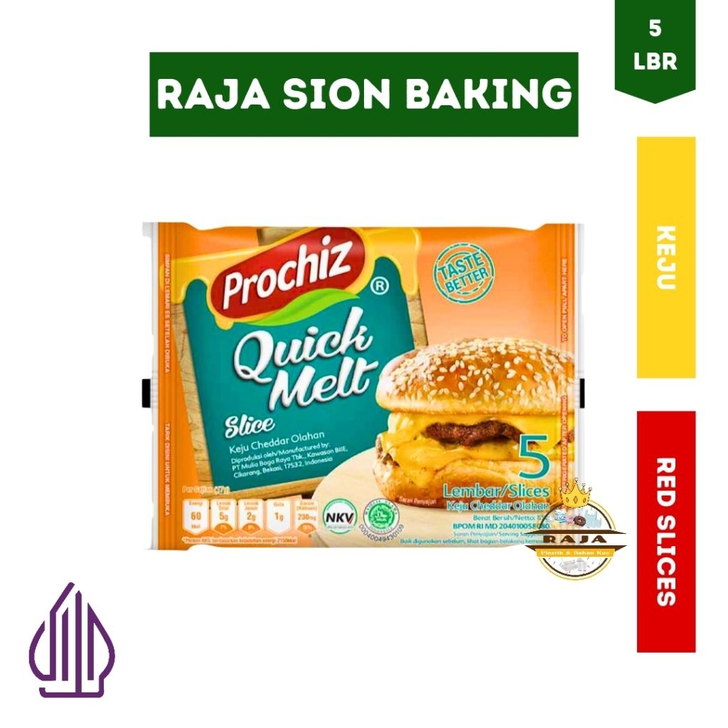 

Keju Prochiz Quick Melt Slice 5's