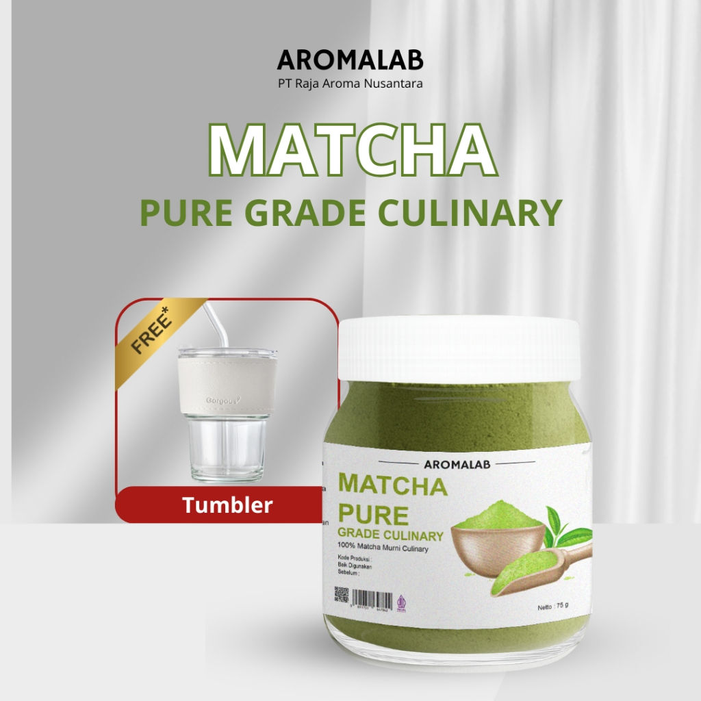 

AROMALAB - Matcha Pure 100% MATCHA PURE Matcha Murni