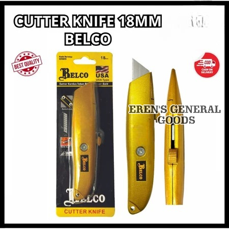

TERMURAH! Cutter Potong Multifungsi Ukuran 18mm Bahan Sangat Tajam Berkualitas