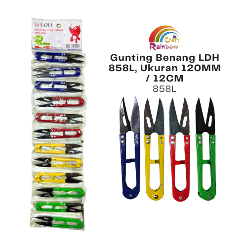

Gunting Benang Cekris LDH 858B satuan Lusin (12pcs)