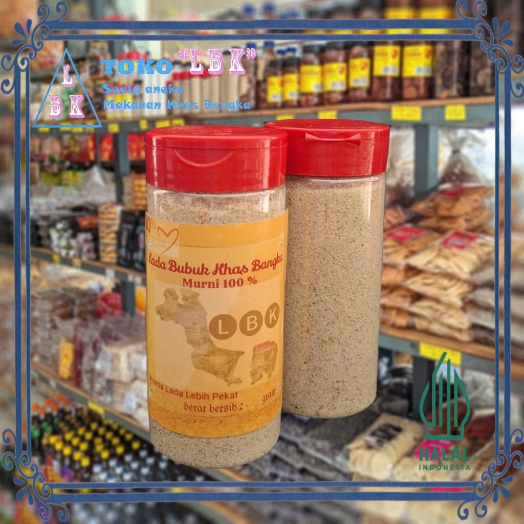 

Lada / Sahang / Merica / White Pepper Halus 100% Asli Bangka