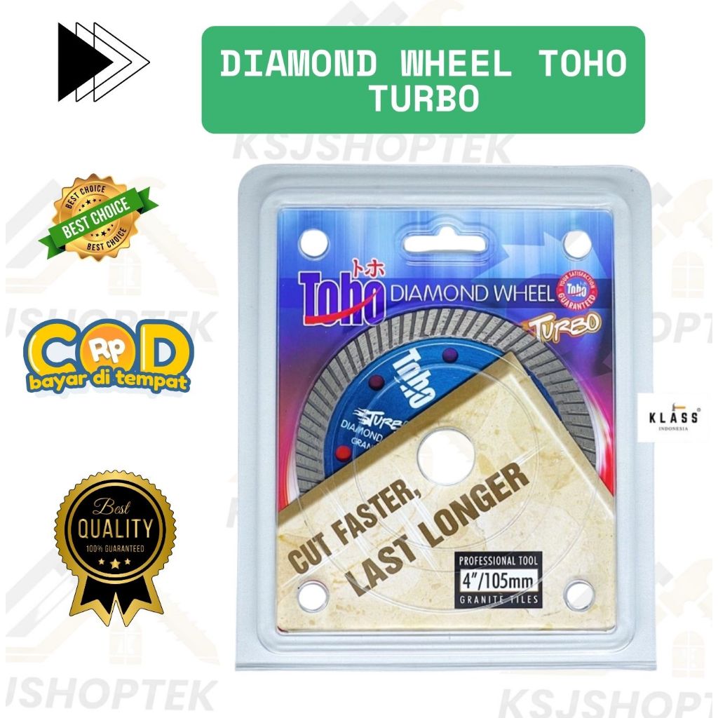 Diamond Wheel TOHO/Diamond Wheel TOHO TURBO/Diamond Wheel TOHO TURBO X/Diamond Wheel TOHO KERING