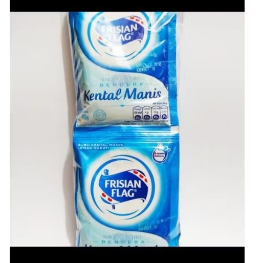 

susu kental manis putih sachet 1 renceng isi 6 pcs