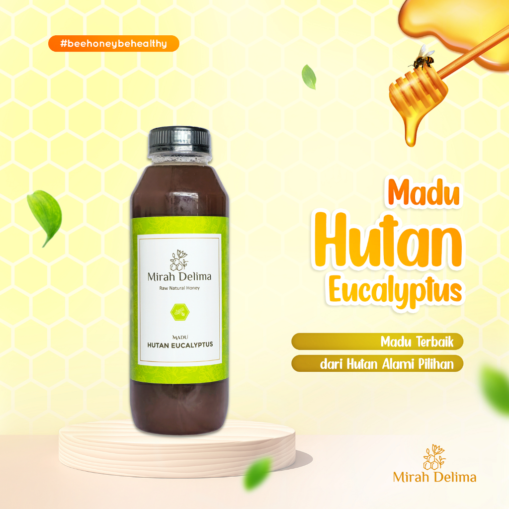 

Madu Hutan Eucalyptus - Raw Rainforest Honey - 500 ml