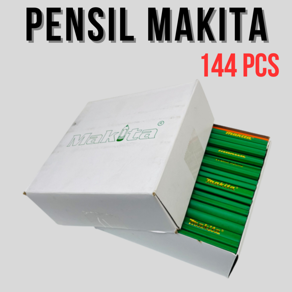 

Pensil tukang kayu / bangunan makita 1 dus