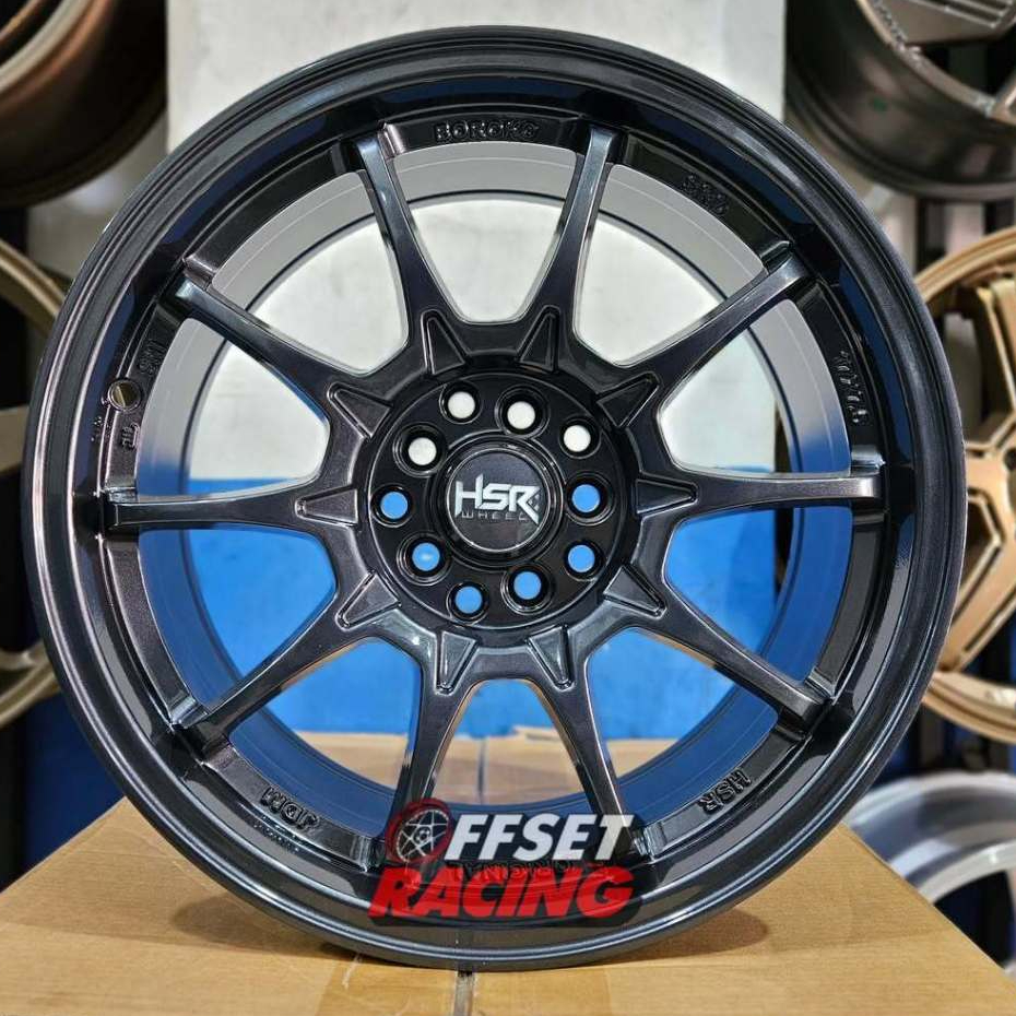 Velg HSR Ring 17 Mobil HRV Xpander Sienta Innova Rush Velg Mobil HSR BOROKO SRD R17