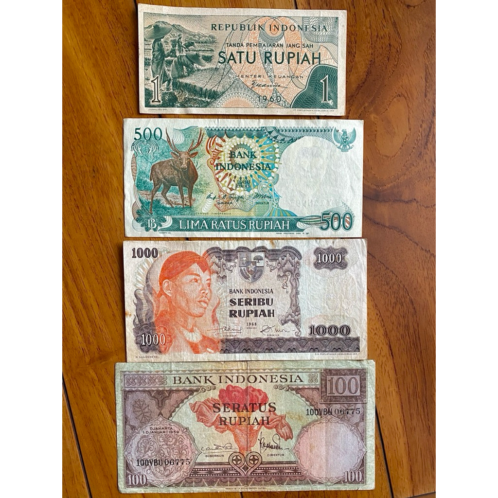 Uang Kertas Lama Indonesia – Koleksi Lengkap (1960–1988)