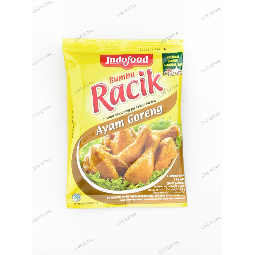 

Racik Bumbu Instan Ayam Goreng 25 g