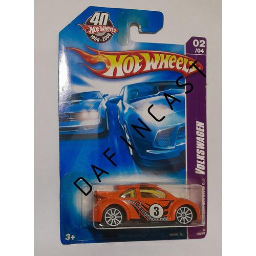 hot wheels hotwheels hw vw new beetle orange