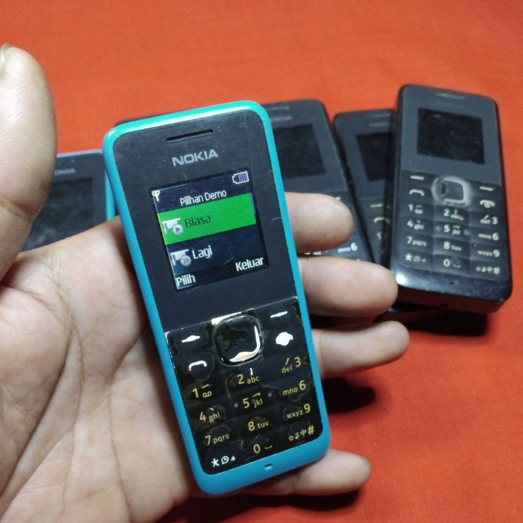 nokia 105 RM-908 hp jadul normal single sim cas kecil
