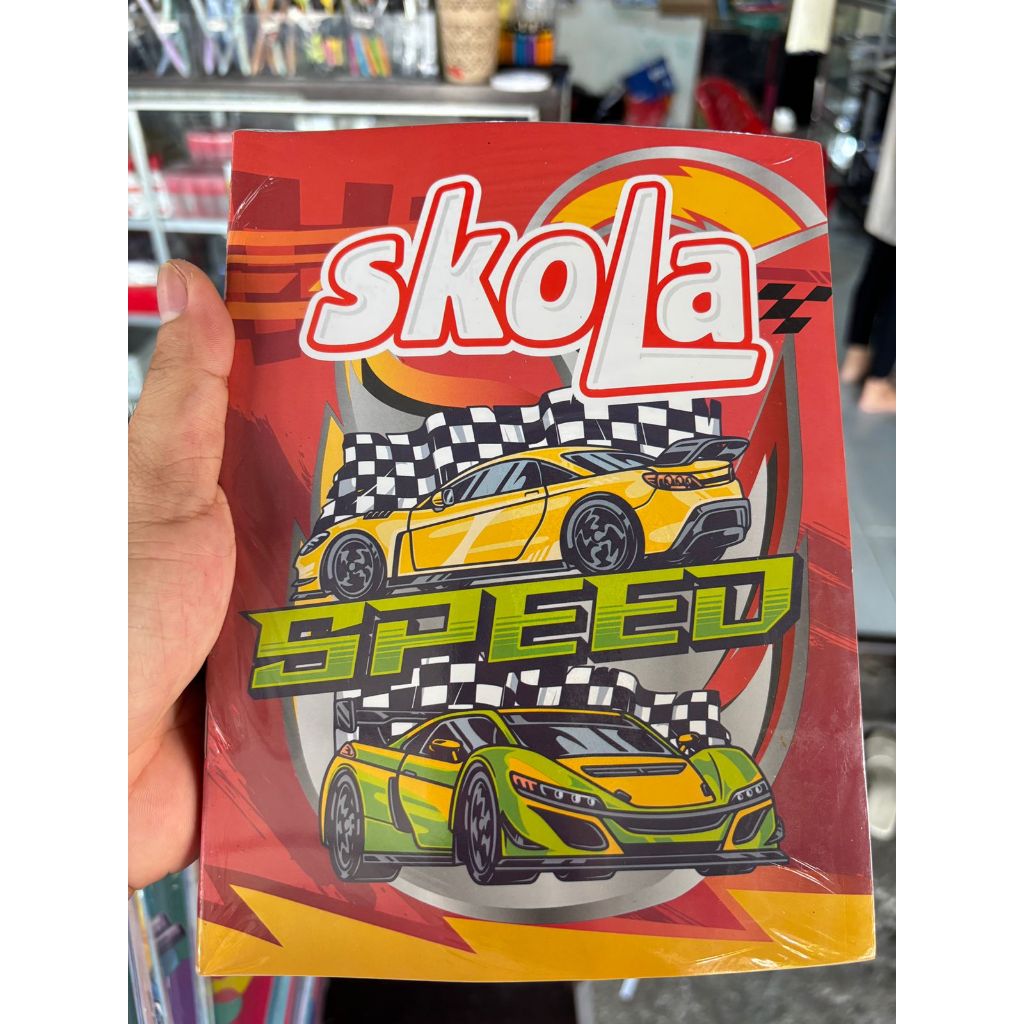 

Buku Tulis Sekolah | Merk Skola 38 Lembar 1 Pax ( 10 Buku )