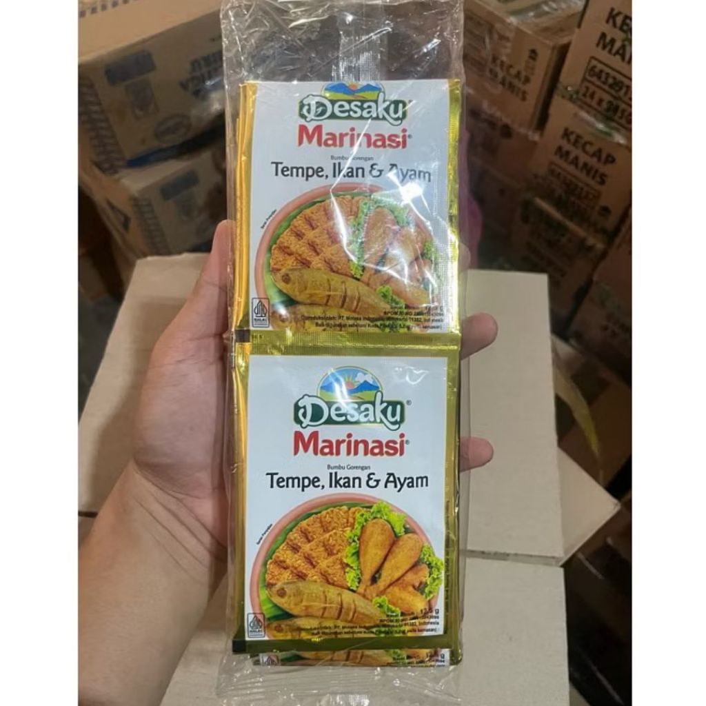 

Marinasi Desaku serbaguna tempe ikan dan ayam murah