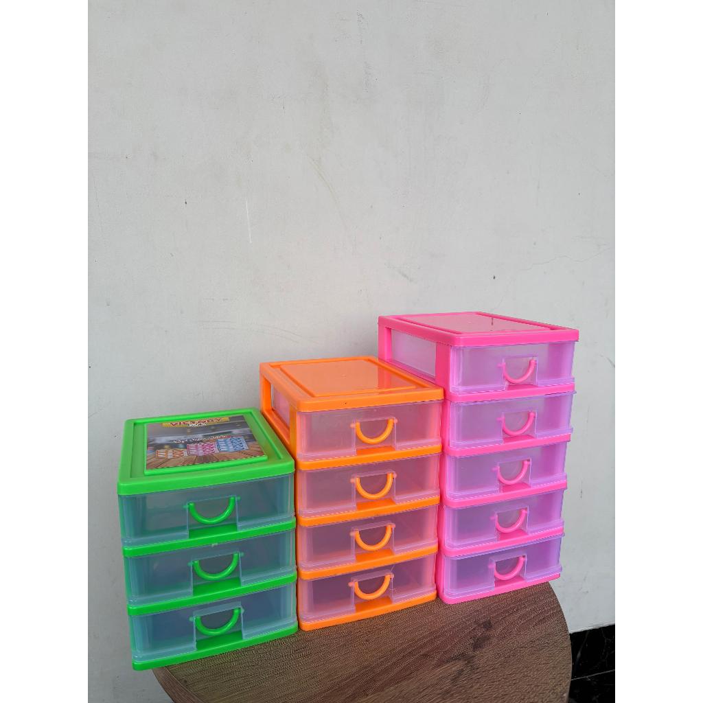 LACI MINI CHILLA / LACI MINI CONTAINER PLASTIK VICTORY / LACI PENYIMPANAN MINI CONTAINER / RAK PLAST