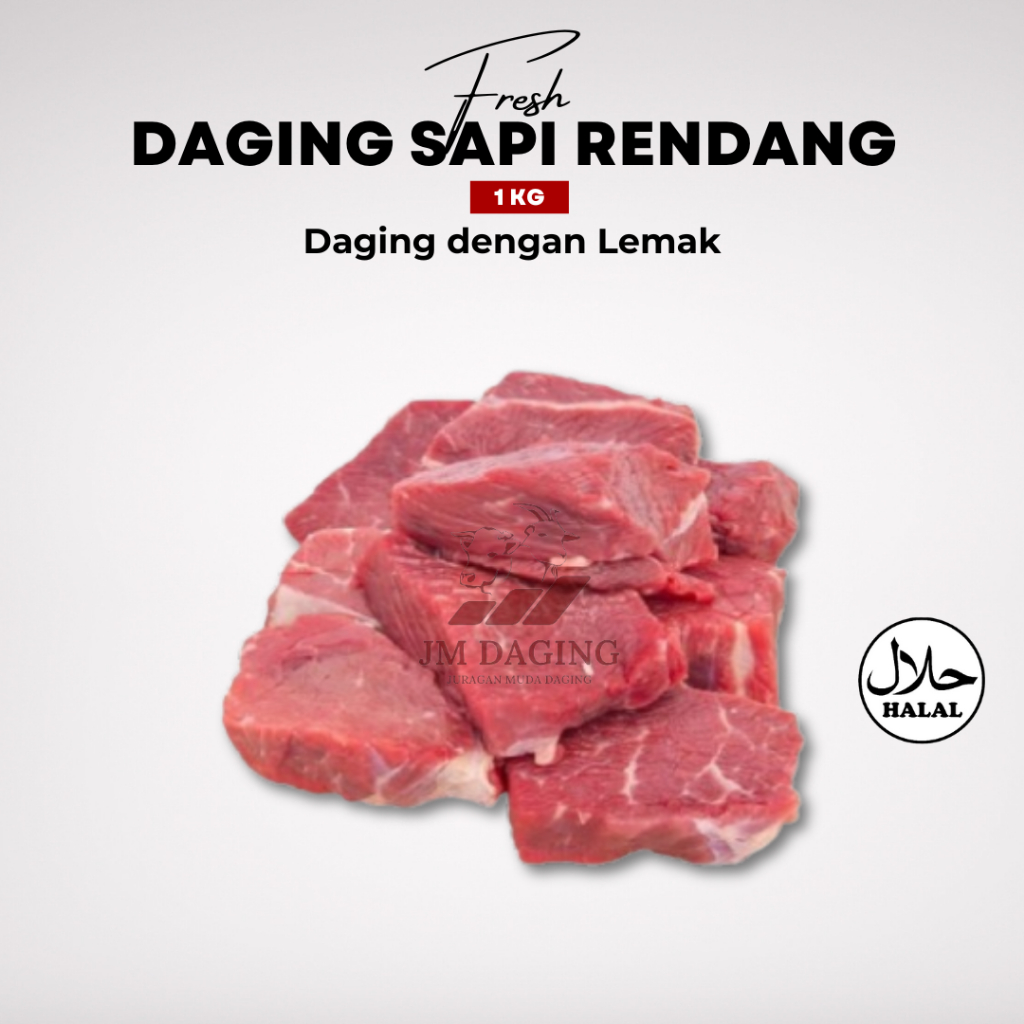 

Daging Sapi Potong Rendang Halal 1kg Tangerang