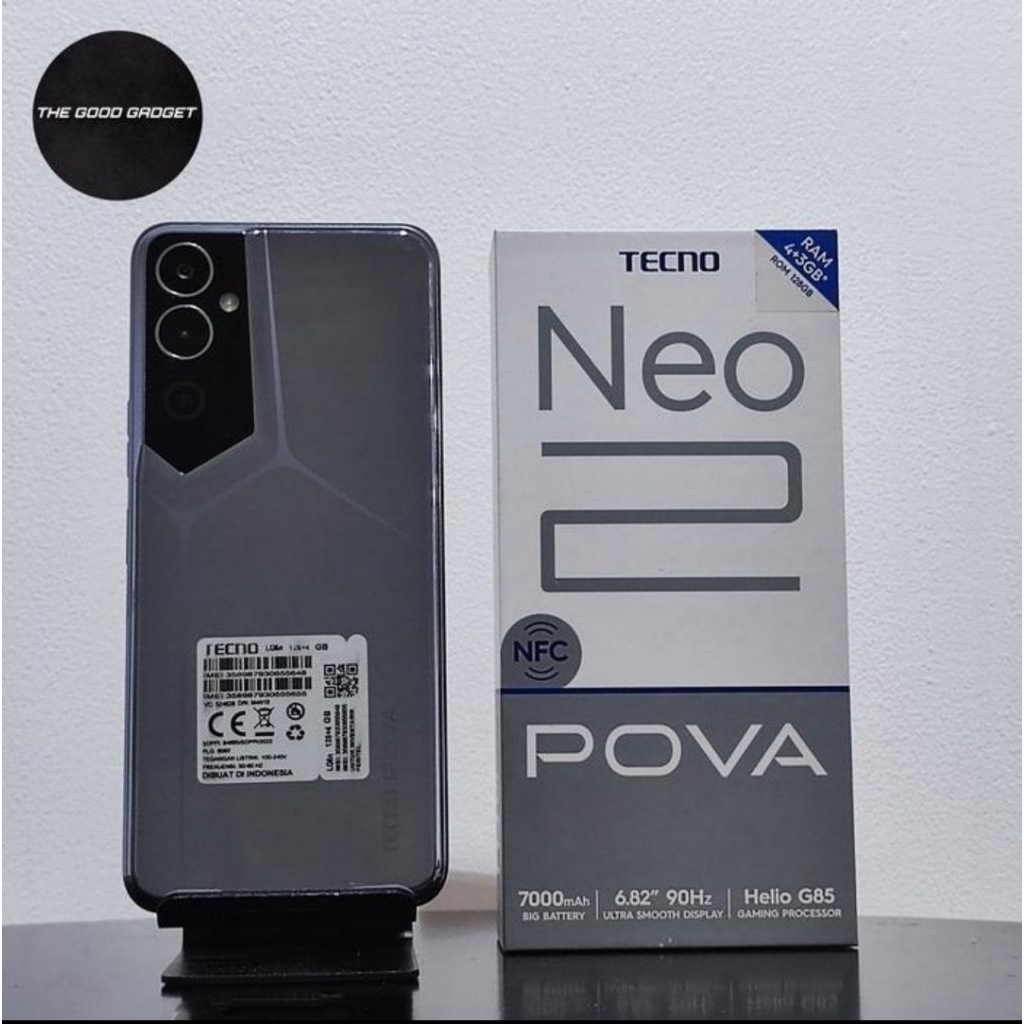 Tecno Pova Neo 2 4/128 GB | 6/128 GB Garansi Resmi Indonesia Second Original