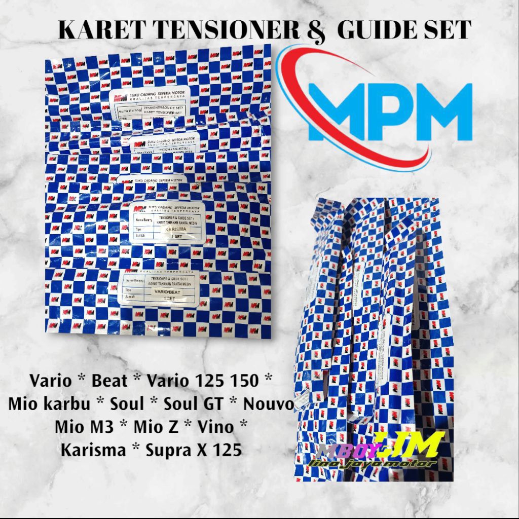 KARET TENSIONER/LIDAH TENSIONER  VARIO OLD VARIO 125 150 MIO OLD BEAT OLD SOUL KARISMA SUPRA
