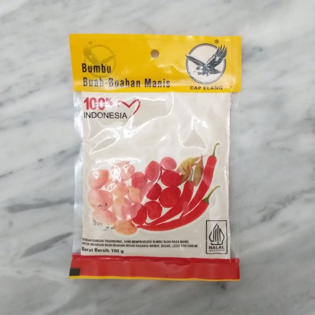 

Bumbu Buah Buahan Manis Cap ELang 100g