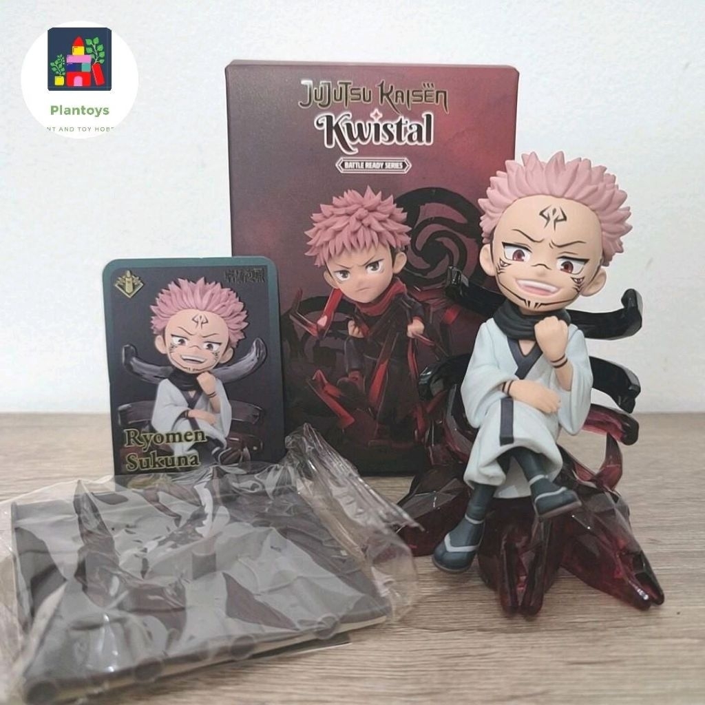 SELECTED SECRET Mighty JAXX Kwistal Jujutsu Kaisen Battle Ready Series Blind Box Blindbox Figure - R