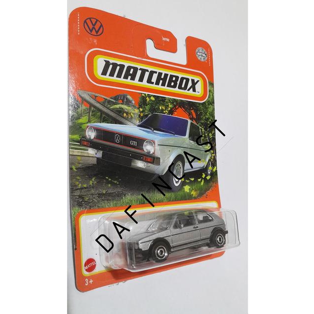 Matchbox mbx vw golf mk1 silver