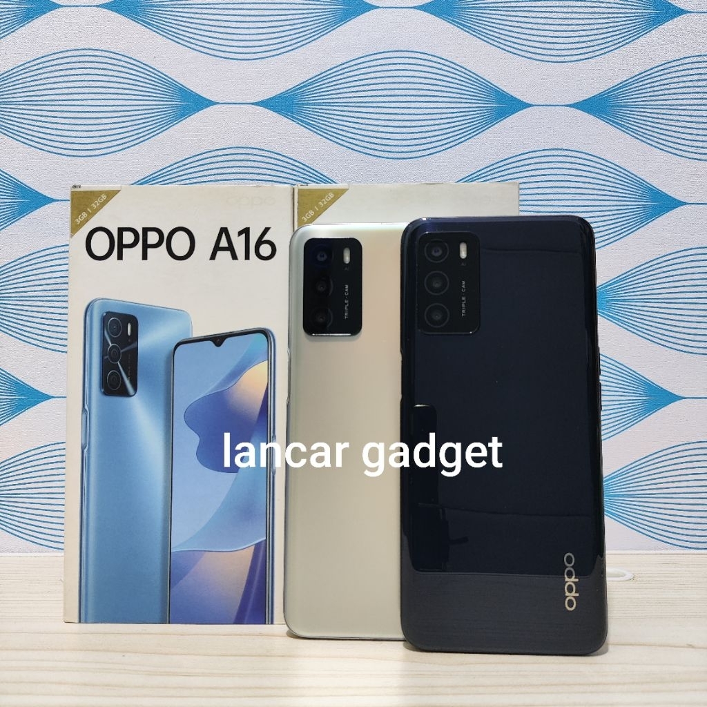 OPPO A16 3/32GB & 4/64G SECOND