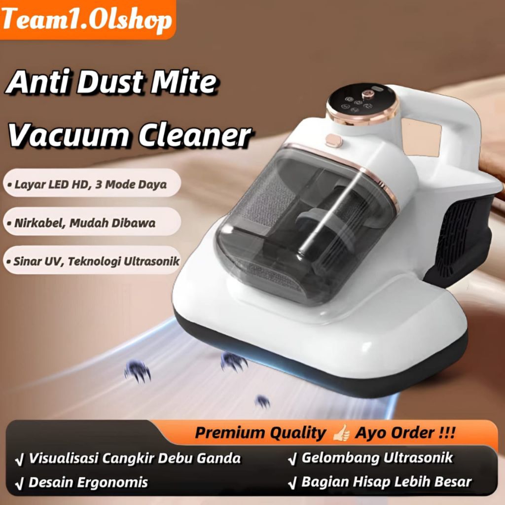 Alat Pembasmi Tungau Vacuum Penghilang Tungau Debu Frekuensi Tinggi