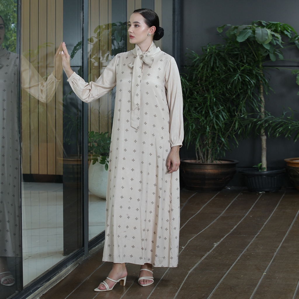 Batik Huza - Dress Clamery - Dress Batik Wanita