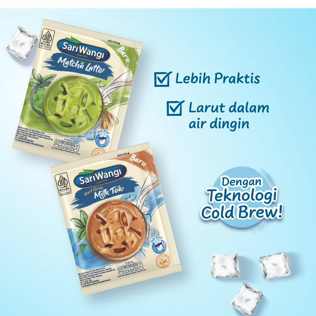 

READY❣️ Sariwangi Matcha Latte / Sariwangi Earl Grey Milk Tea