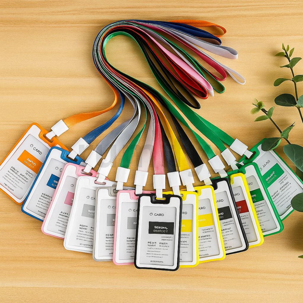 

ID CARD GANTUNGAN KARTU NAMA PLASTIK NAME TAG LANYARD VERTICAL POTRAIT POLOS HORIZONTAL MURAH BANJARMASIN KALIMANTAN | RUMIFY