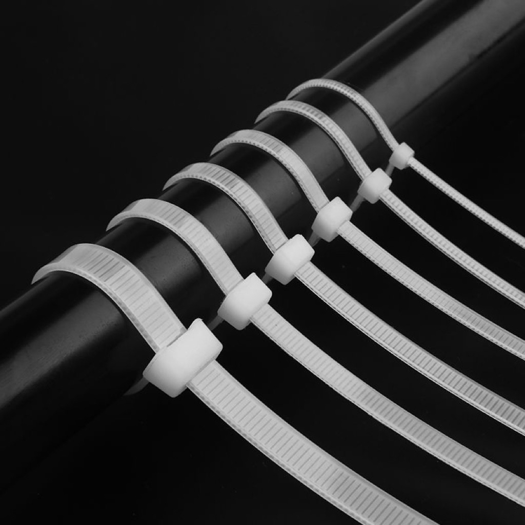

KABEL TIES NYLON KABEL TIS HITAM / PUTIH 3.6mm 4.8mm 7.2mm
