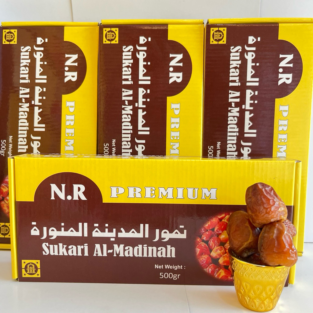 

Kurma Sukari Al qasim 500 g Kurma Raja [kemasan dus]
