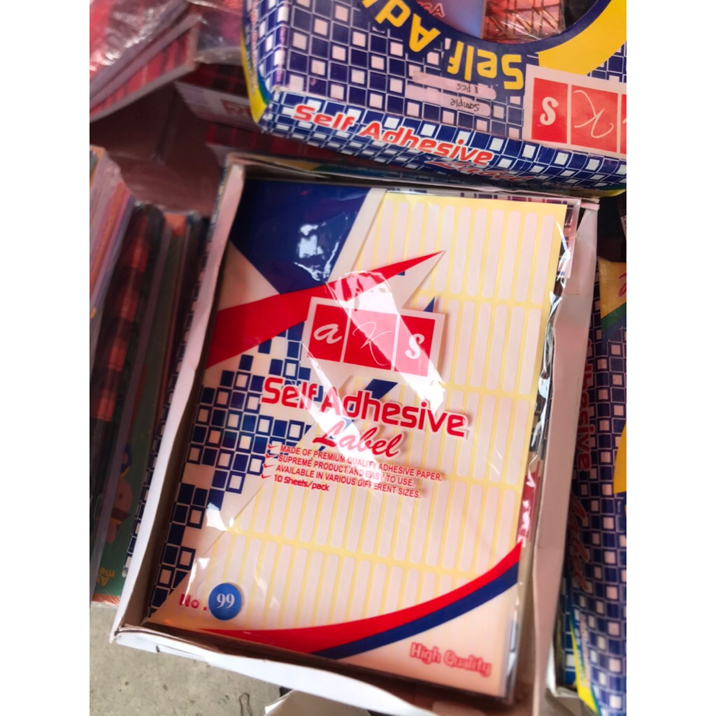

LABEL PUTIH ( 1 KOTAK )