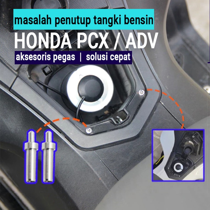 HONDA PCX / ADV aksesoris pegas penutup tangki bensin sepeda motor pcx 150 aksesoris pcx 160 aksesor