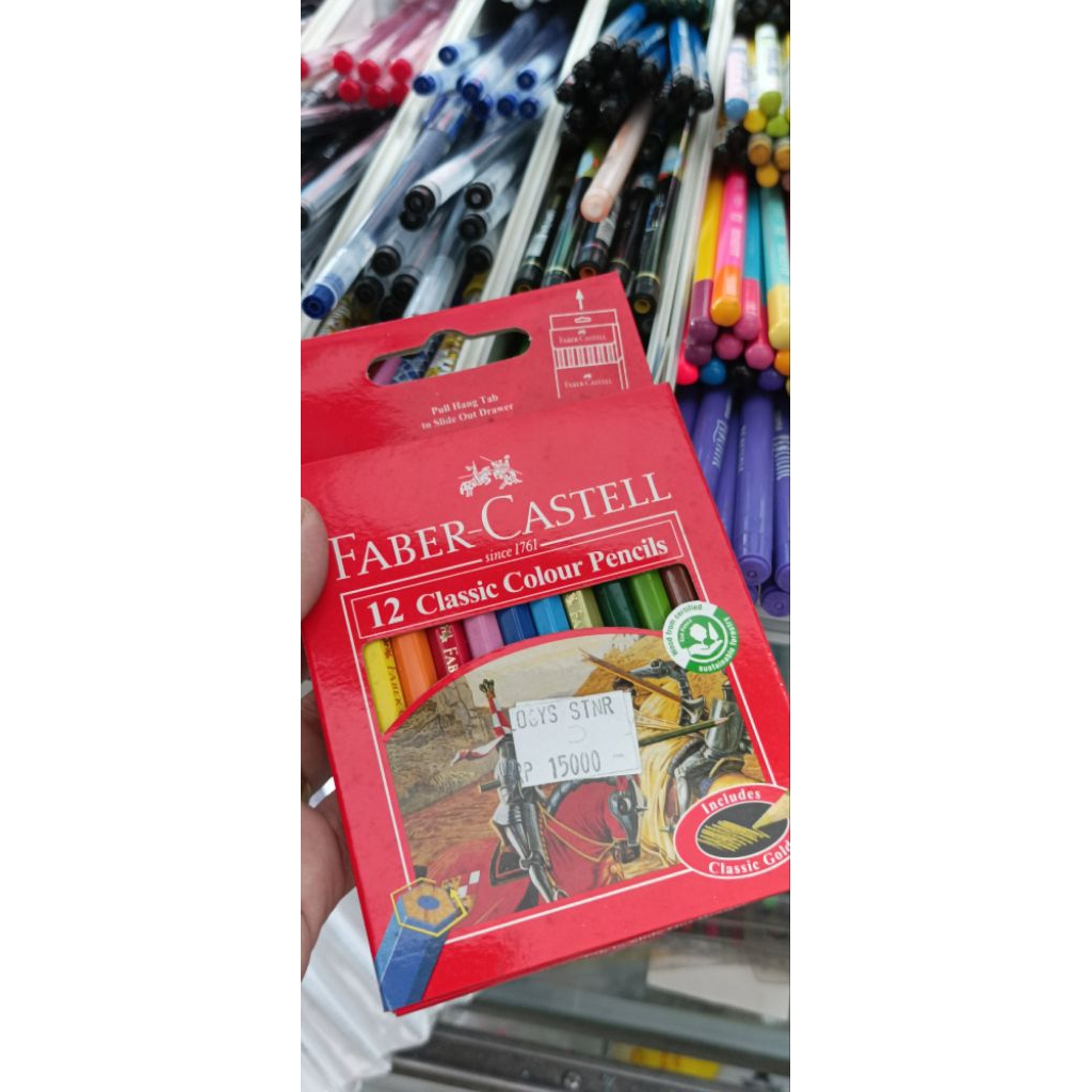 

Pensil Warna Faber Castell 12 Warna