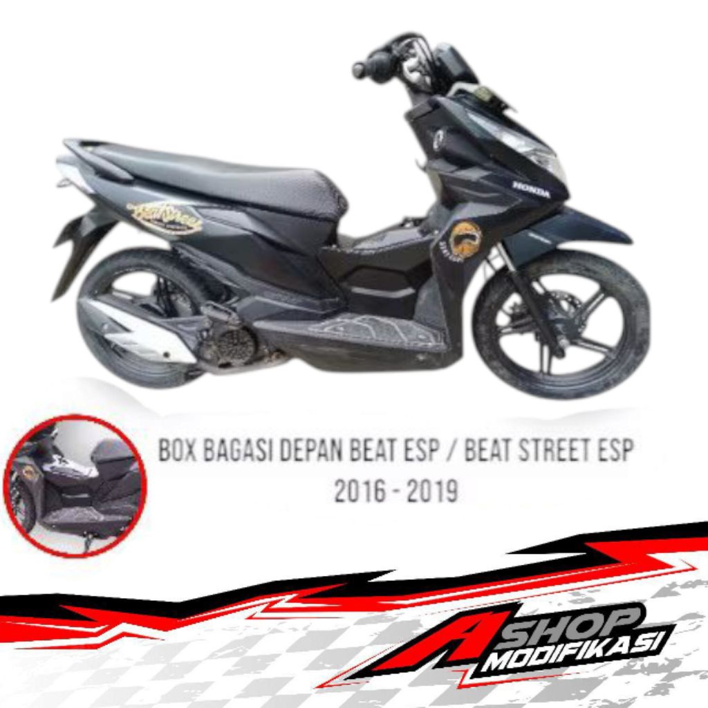 Box Depan Beat Esp ECO Beat Street 2016 - 2019 Box Untuk Penyimpanan Barang