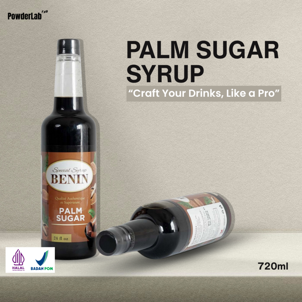 

Syrup Benin 720ml - Palm Sugar / Sirup Palm Sugar / Benin Gula Aren