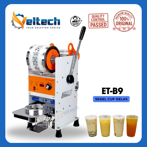 Cup Sealer Mesin Press Gelas Semi Auto Semi Automatic Semi Otomatis ET-B9