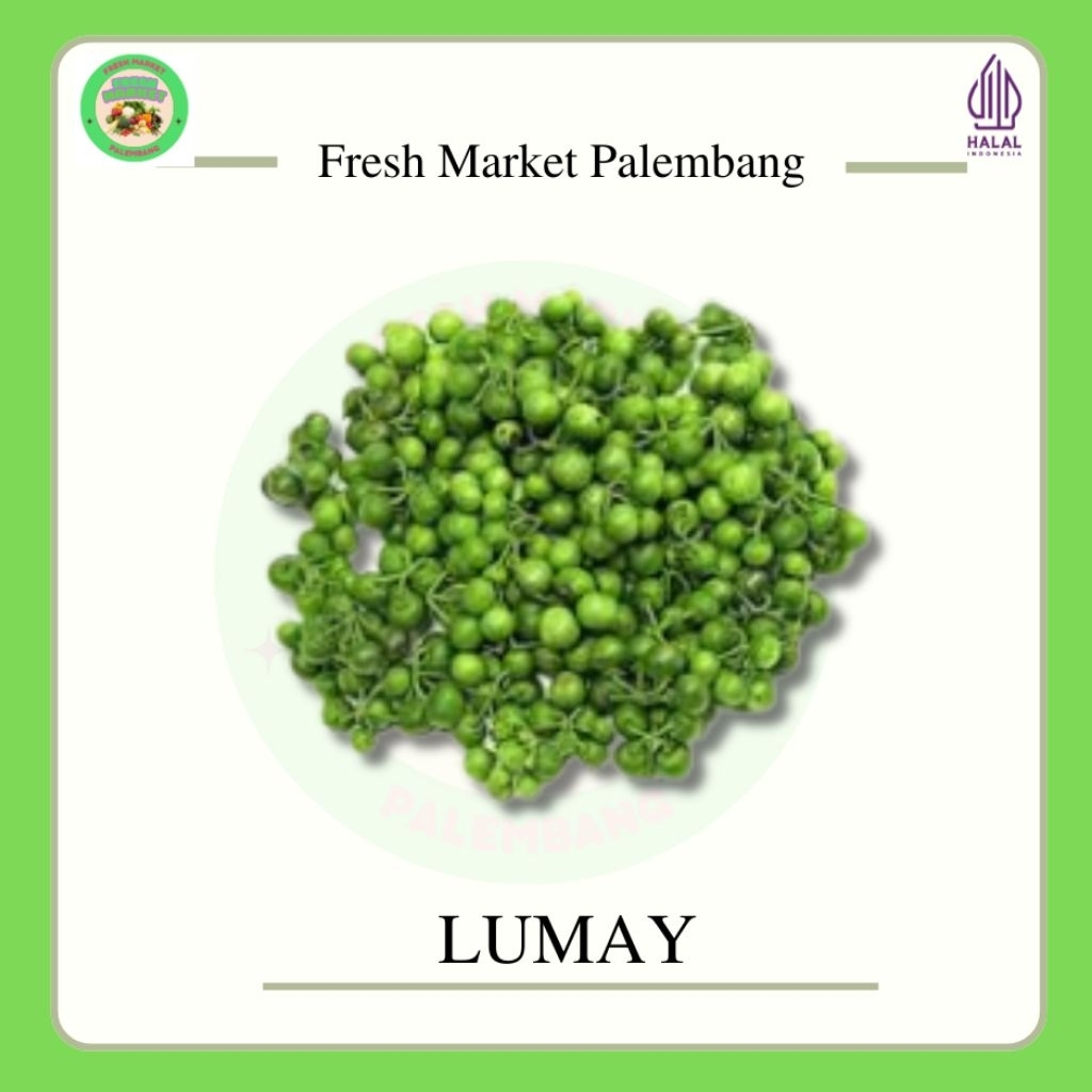 

Lumai/Lumay -Fresh Market Palembang-