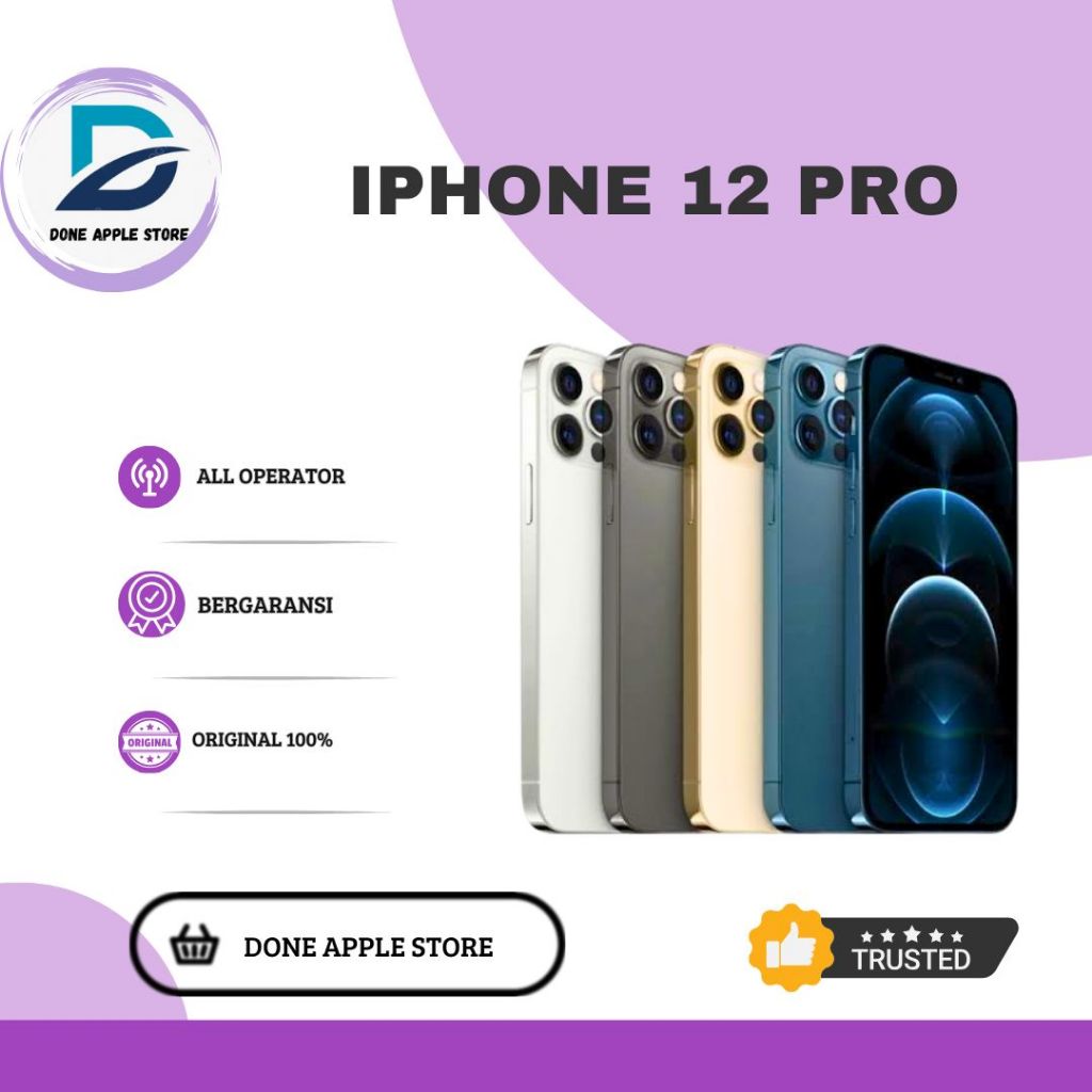 IPHONE 12 PRO 128GB 256GB SECOND ORIGINAL