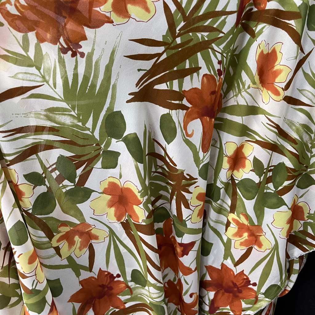 Kain Ceruti Motif - Kain Ceruti Motif Bunga - Kain Ceruti Premium