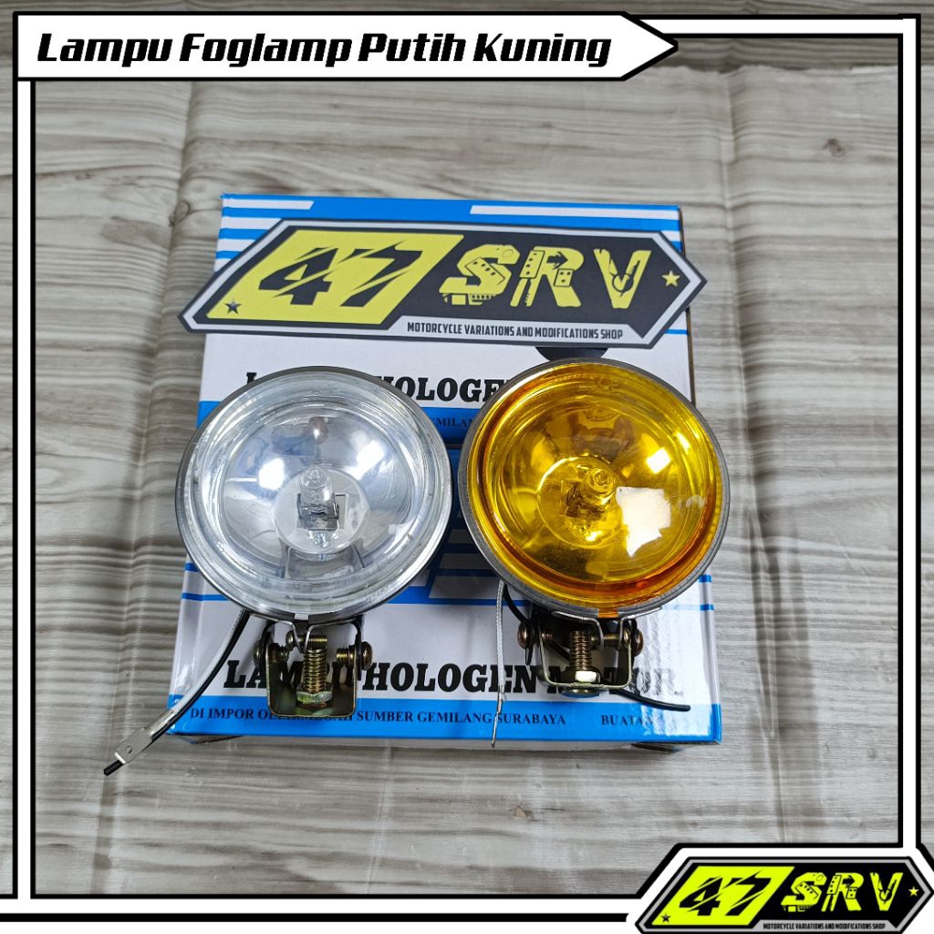 Lampu Fog Lamp Kabut Warna Kuning Warna Putih