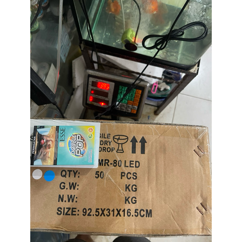 GROSIR 50 PCS MORI T4 80CM LAMPU AQUARIUM