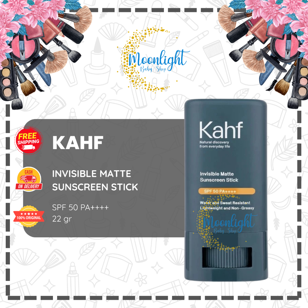 Kahf Invisible Matte Sunscreen Stick SPF 50 PA++++ 22g
