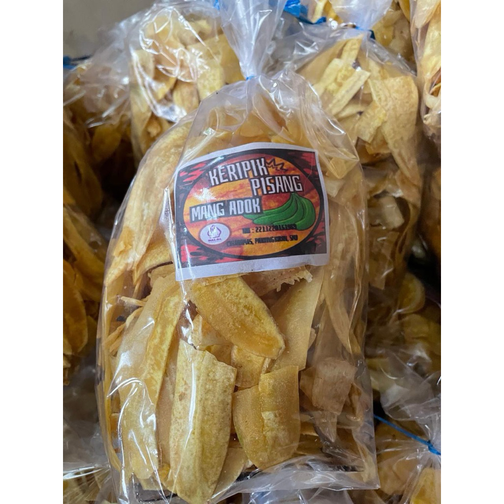 

Keripik pisang mang adok best seller