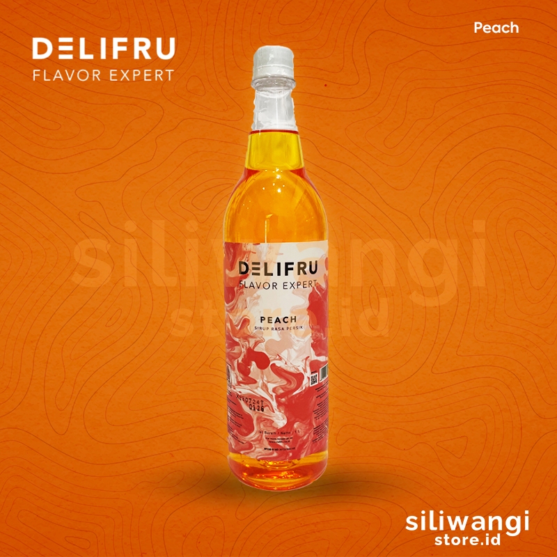 

SILIWANGISTORE - Delifru - Syrup Peach