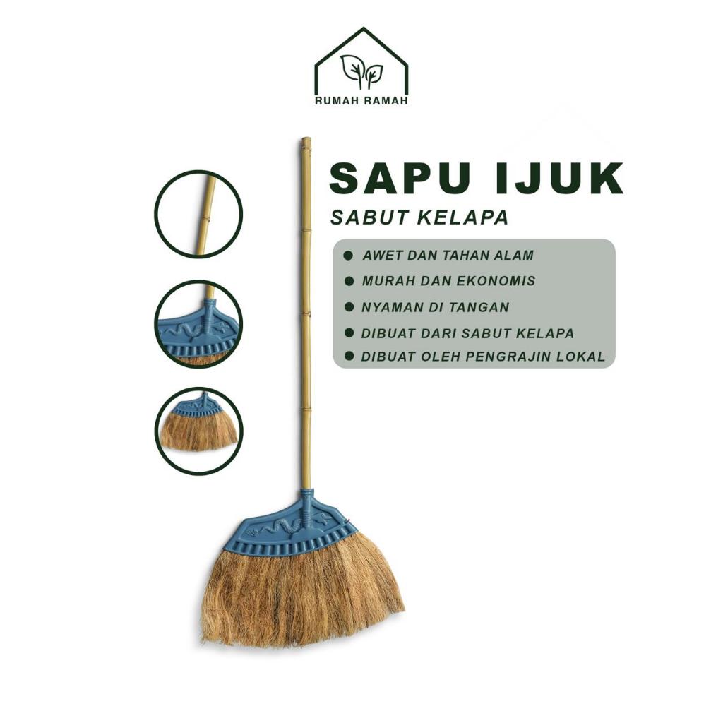 SAPU LANTAI IJUK SABUT KELAPA ASLI MUNTILAN