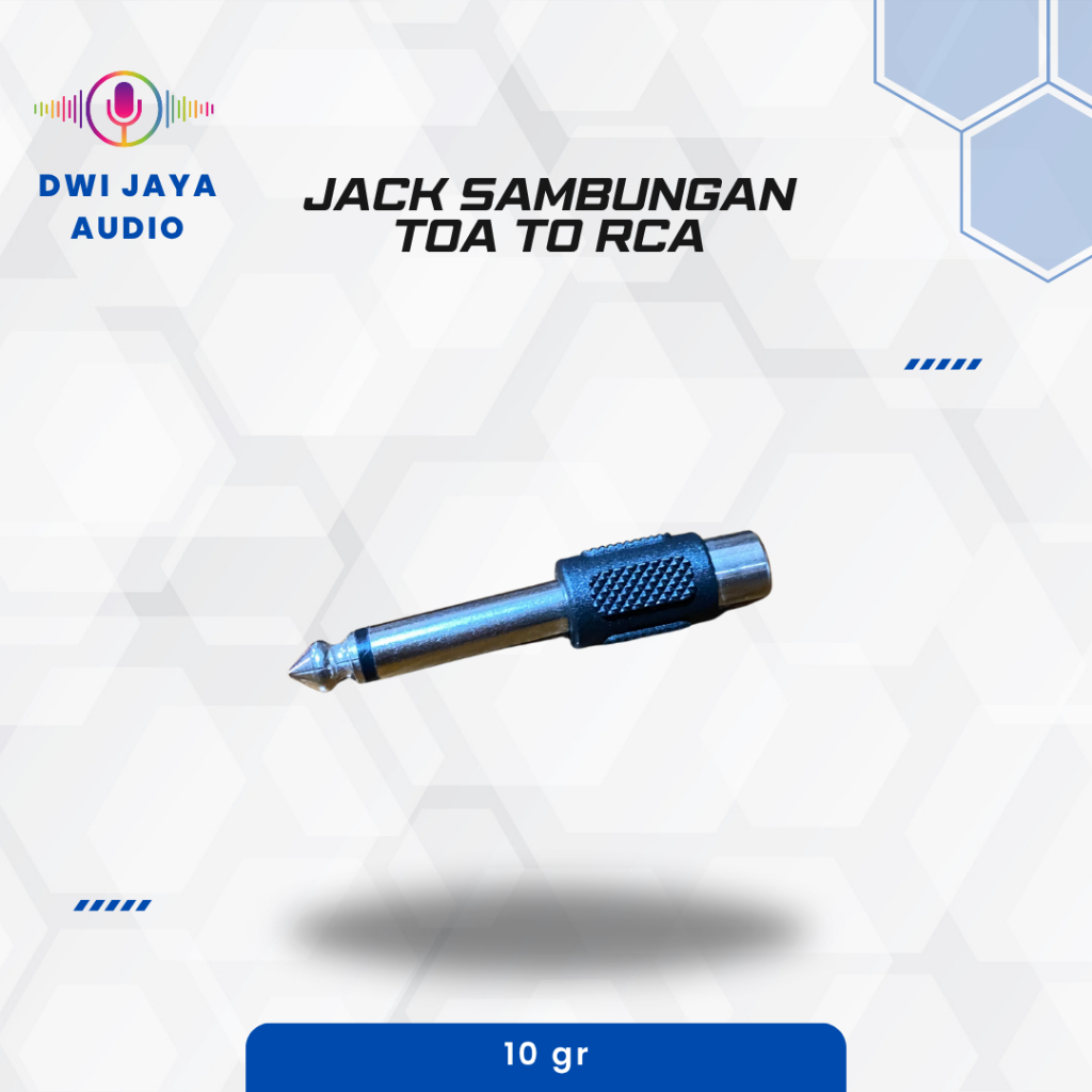 Jack Sambungan Toa to RCA