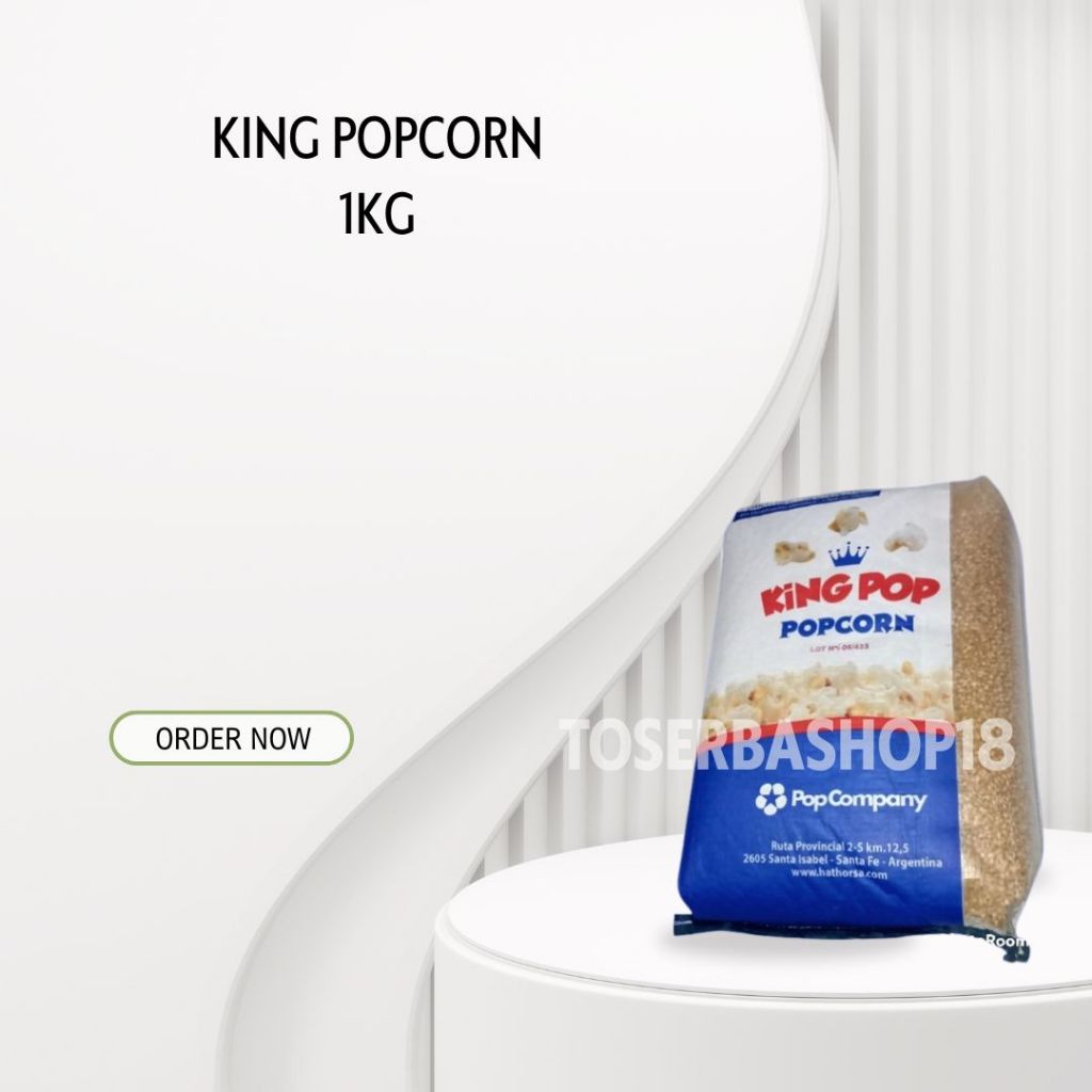 

Biji Jagung Popcon / King Pop Jagung Popcorn 1 Kg