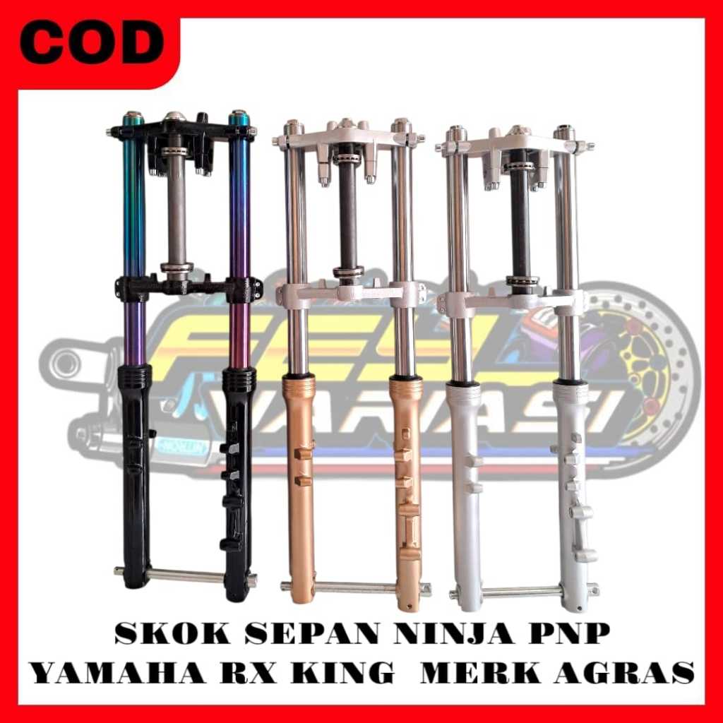 SHOCK SKOK DEPAN NINJA RR PNP RX KING RX S IMPORT MERK AGRAS Motorcycle