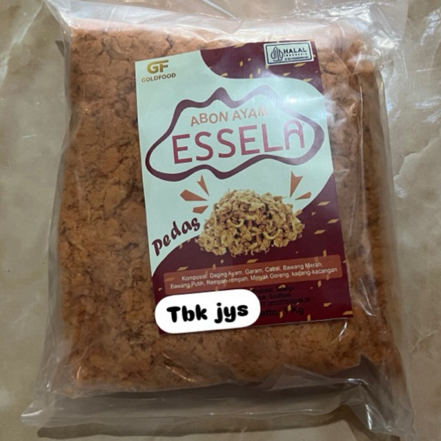 

ABON AYAM PEDAS / MANIS ESSELA 1 KG