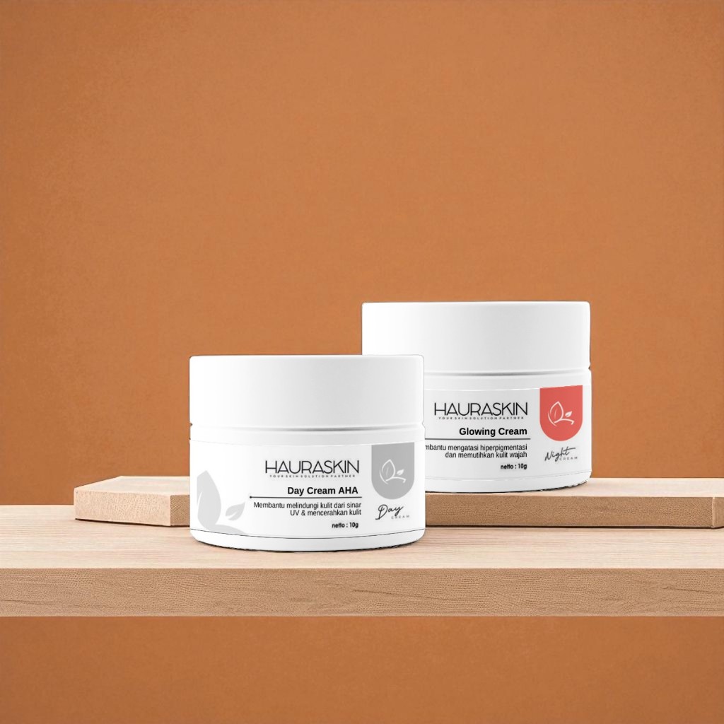 Hauraskin Treatment Flek Day Cream AHA + Glowing Cream